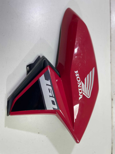 Aba Tanque Direita Titan 160 2023 Vermelho C/avaria -1075 3