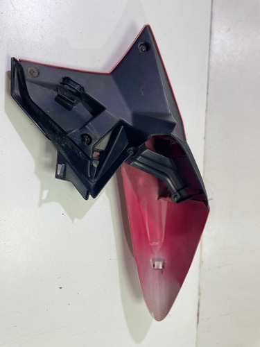 Aba Tanque Direita Titan 160 2023 Vermelho C/avaria -1075 4