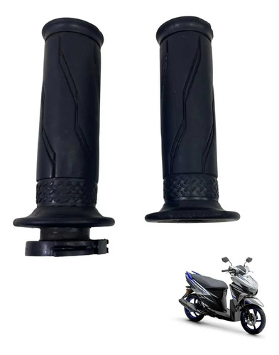 Par de Manopola Yamaha Neo 125 2022 Original -1337