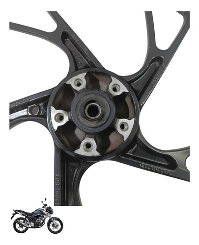Roda Dianteira Honda Cg 160 2023 Original 4849 7