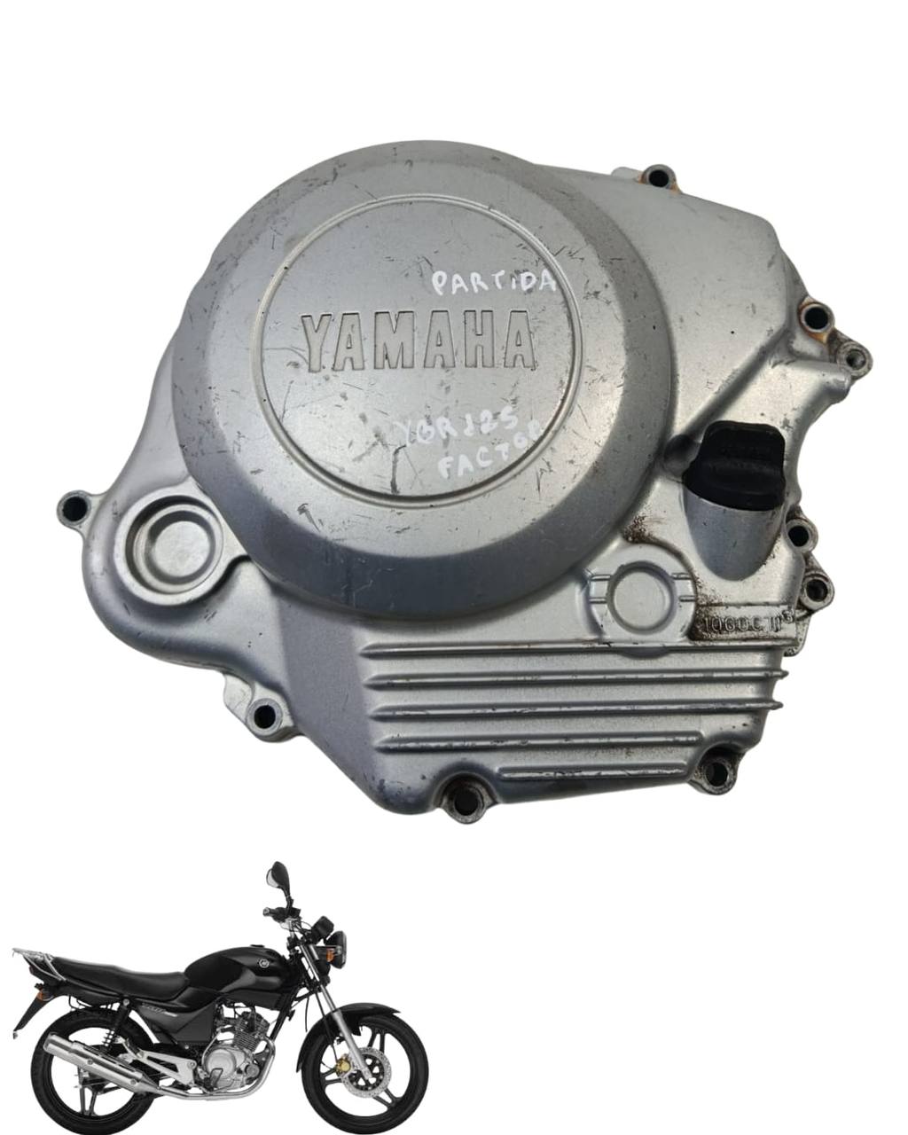 Tampa Embreagem Partida Yamaha Ybr 125 2007 9916 3