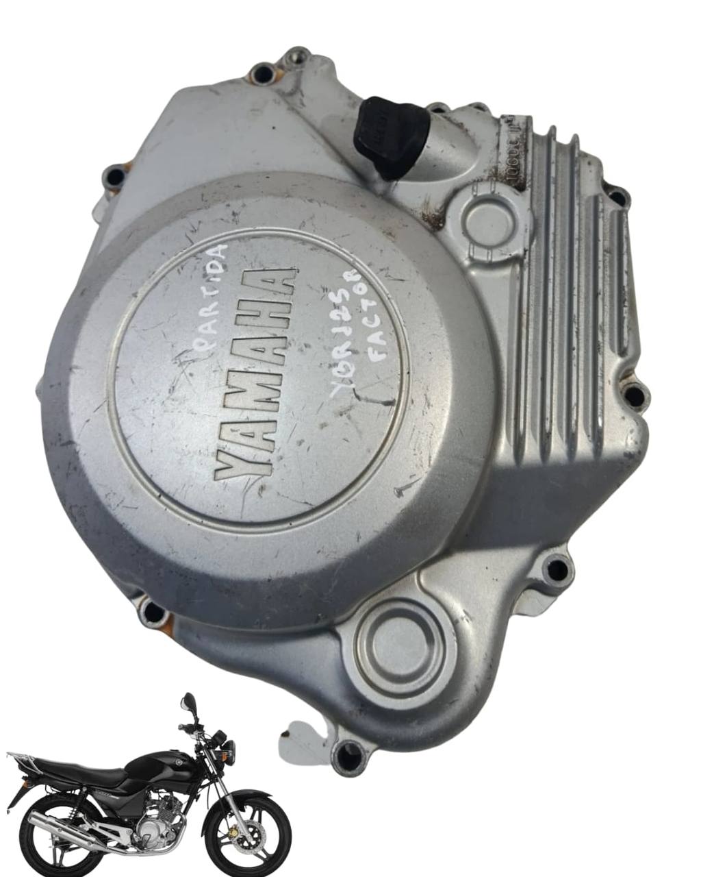 Tampa Embreagem Partida Yamaha Ybr 125 2007 9916 4