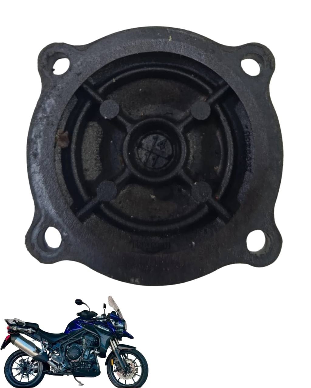 Tampa motor de arranque Triumph Tiger 800 2014 9409 2