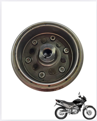 Volante Magneto Honda Falcon 400 2012 Original Usado -696 3