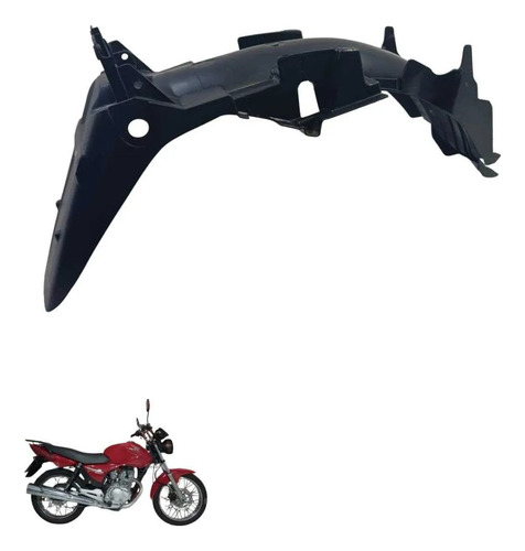 Para-lama Cg 150 Titan 2004 2008 8432 Preto 4