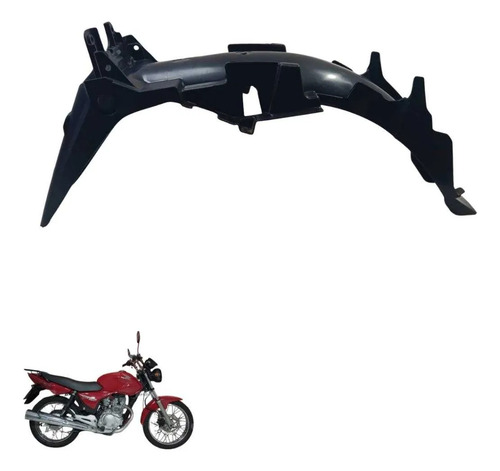 Para-lama Cg 150 Titan 2004 2008 8432 Preto 5