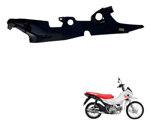  Carenagem Traseira Esquerda Honda Pop 110i 2023 -1021 Branco