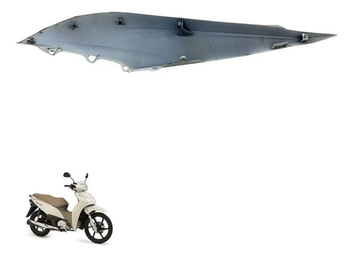 Carenagem Tampa Lateral Direita Honda Biz 125 2018 -3584 Branco 4