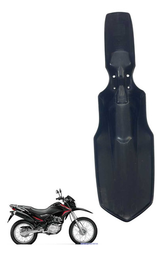 Paralama Dianteiro Honda Nxr Bros 150 Preto Original -4133 4