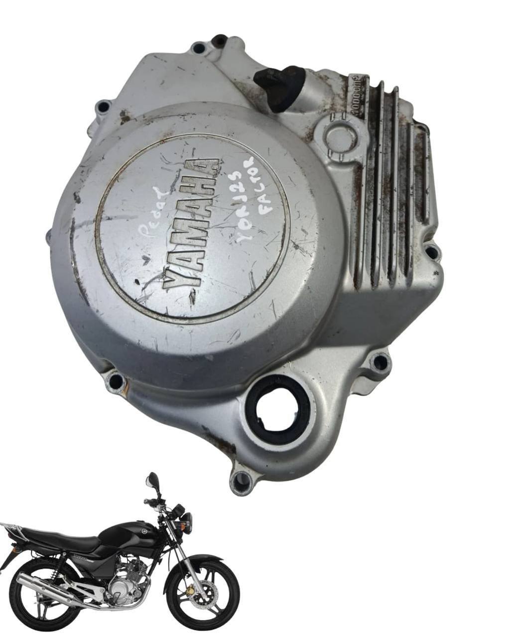 Tampa Embreagem Partida Yamaha Ybr 125 2007 9917 3