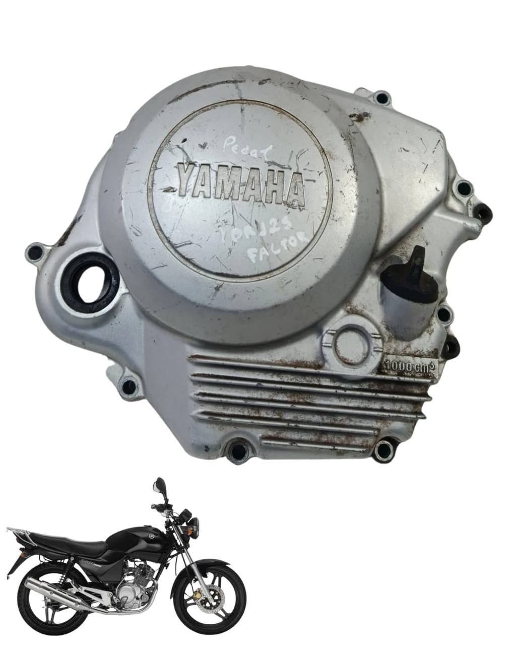 Tampa Embreagem Partida Yamaha Ybr 125 2007 9917 4