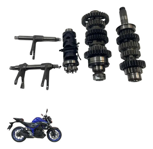 Caixa Macha Cambio Yamaha Mt-03 2025 Original        -3835