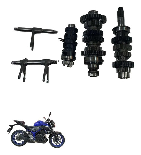 Caixa Macha Cambio Yamaha Mt-03 2025 Original        -3835 2
