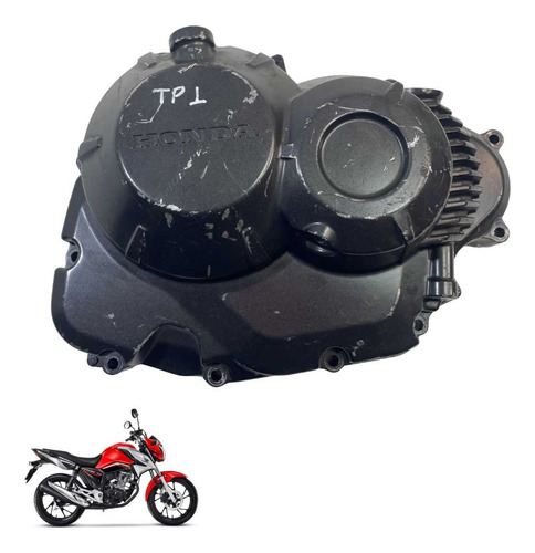 Tampa Embreagem Cg 160 Titan Fan Cargo Original  -2862 Preto