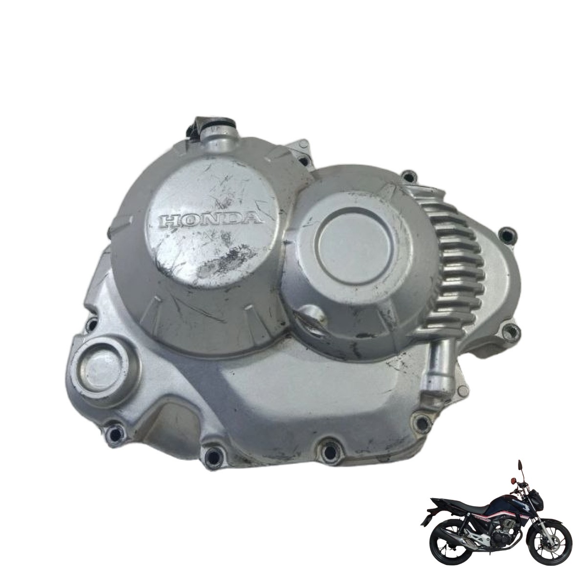 Tampa motor embreagem Cg 160 2018/2024 13722