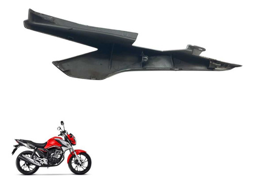 Carenagem Rabeta Direita Honda Cg 160 Titan Cinza  -4129 2