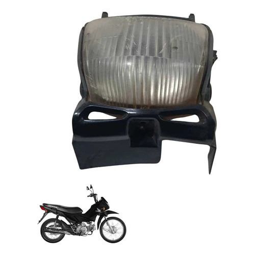 Bloco Óptico Farol Honda Pop 100 2007 2012 5896 3