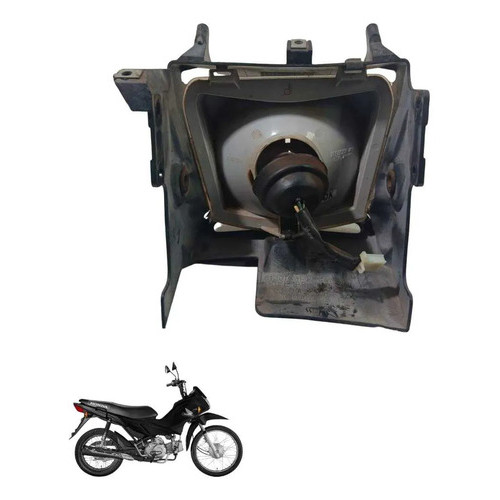 Bloco Óptico Farol Honda Pop 100 2007 2012 5896 4