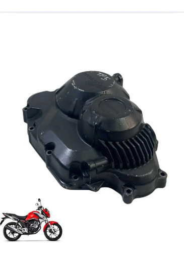 Tampa Embreagem Honda Cg 160 Titan Fan Cargo Original -2865 Preto 6