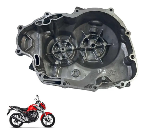 Tampa Embreagem Honda Cg 160 Titan Fan Cargo Original -2865 Preto 8