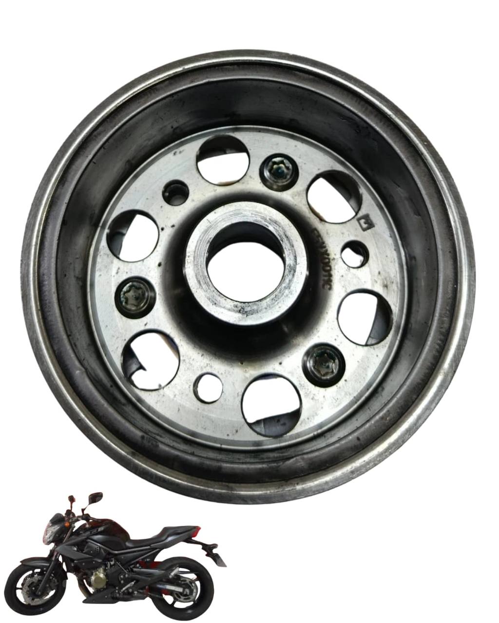 Volante Magneto Com Placa Partida Xj6 2010/2019 Original
