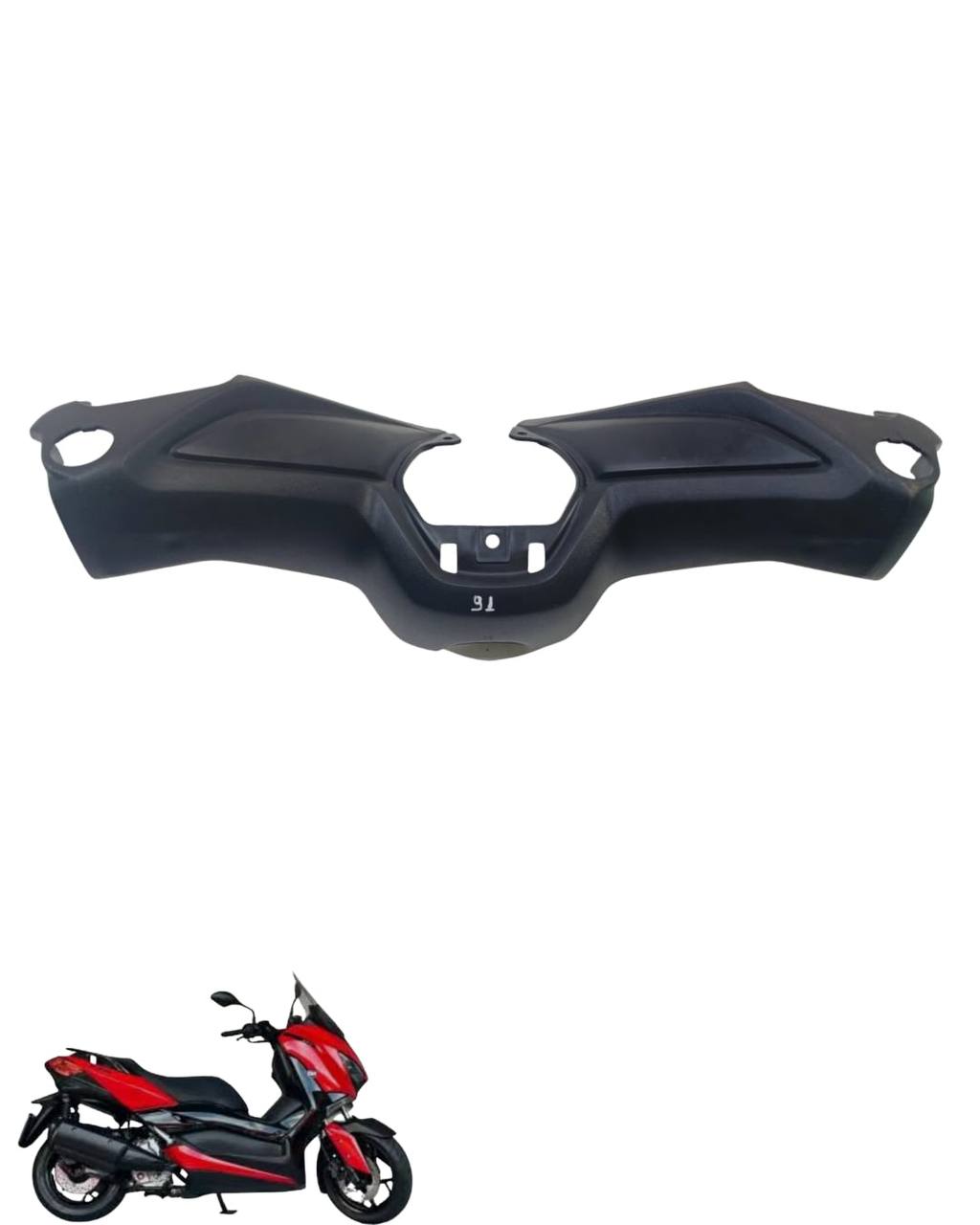 Capa superior guidão painel Xmax 250 2019 9709 3