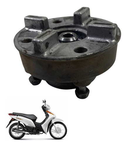 Contra Choque Base Da Coroa Honda Biz 100 2014 Original-1167 2