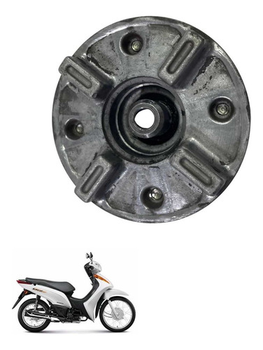 Contra Choque Base Da Coroa Honda Biz 100 2014 Original-1167 3