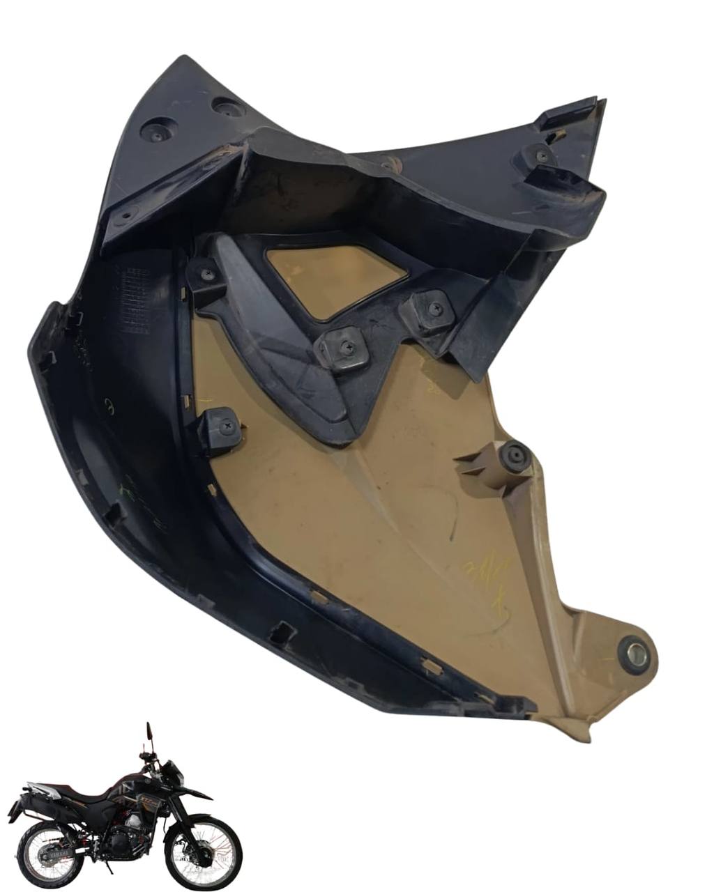 Carenagem Aba Tanque Esquerda Xtz Lander 250 2018/2024 9500 3