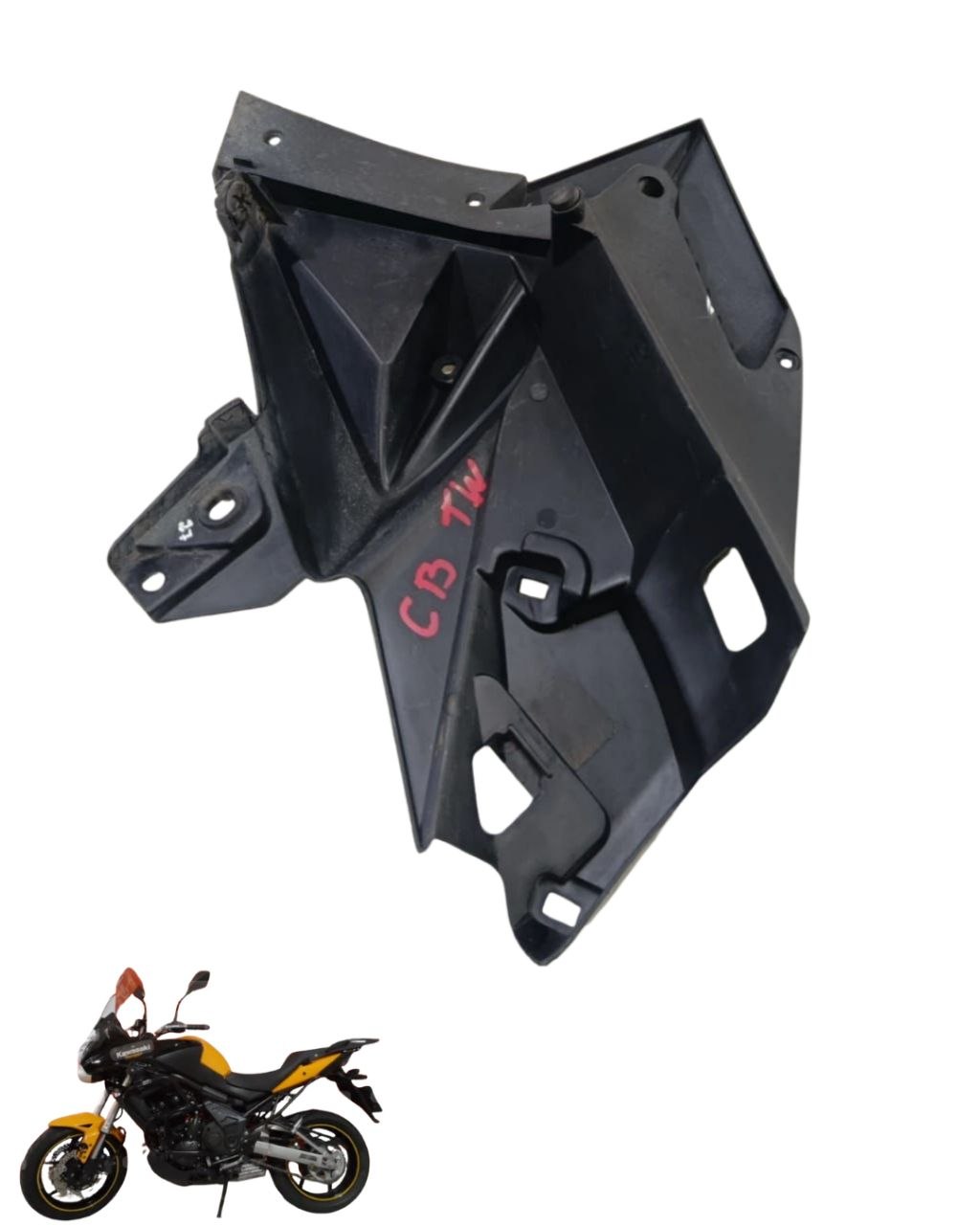 Carenagem Aba tanque esquerda versys 650 2010/2014 9797 3