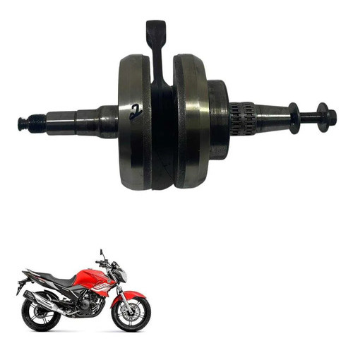 Virabrequim Yamaha Fazer 250 2012 6642 3