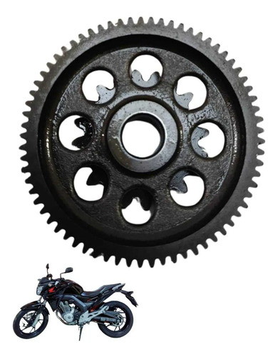 Engrenagem Redução Partida Cbx 250 Twister 2001 2008 8687 2