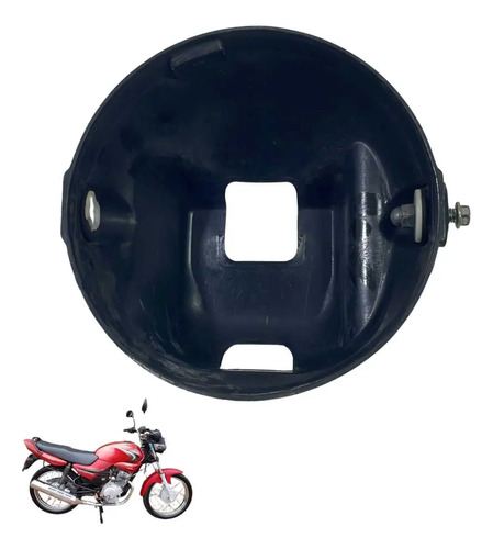 Carcaça Capa Farol Yamaha Ybr 125  2008 Original  -4039