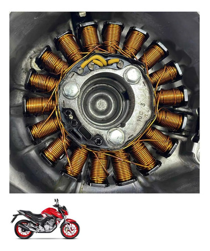 Tampa Estator Honda Cb 250 F 7367 3