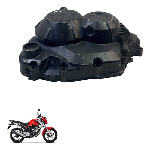 Tampa Embreagem Honda Cg 160 Titan Fan Cargo Original  -2868 Preto 4