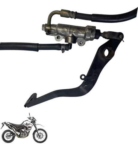 Cilindro Traseiro Pedal de Freio YAMAHA XT 660 2008    -2669 4