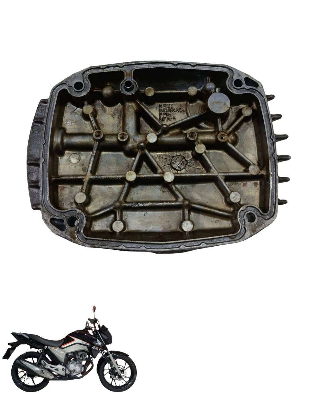 Tampa Cabeçote Motor Cg 160 Titan 2018 15265 3