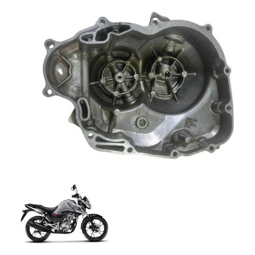Tampa Embreagem Honda Cg 160 Titan Fan Start Original  -3071 Prata 3