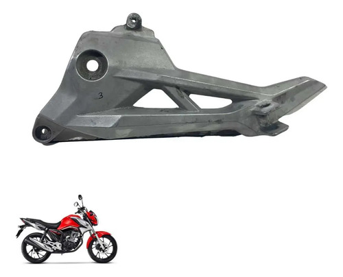 Suporte Pedaleira Esquerda Honda Cg 160 Original -4329