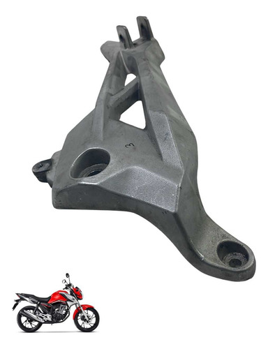 Suporte Pedaleira Esquerda Honda Cg 160 Original -4329 2