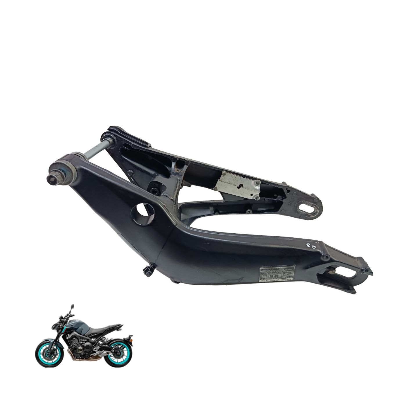 Quadro elástico balança MT 09 2018 16539