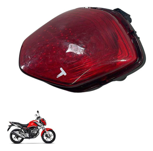 Lanterna Traseira Honda Cg 160 2016 7474 4