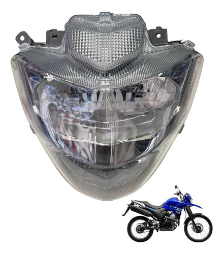 Farol Bloco Óptico Yamaha Xtz 250 Lander 2024 Original Ambos Lados