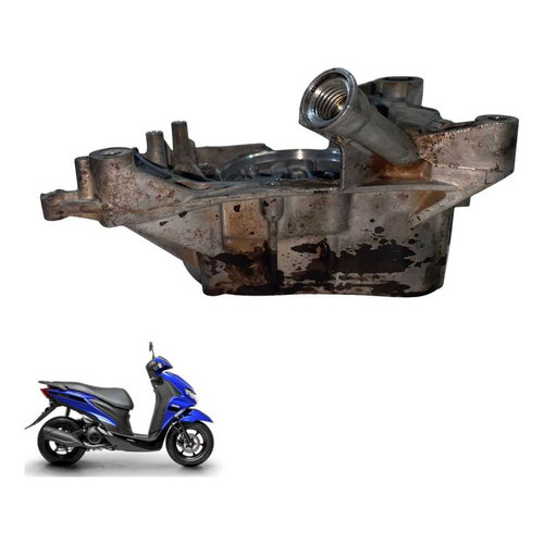 Carcaça Direita Motor Yamaha Fluo 2023 Original   -2584 3
