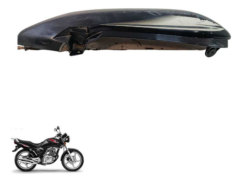 Carenagem Rabeta Esquerda Suzuki Yes 125 2007 Preta 2