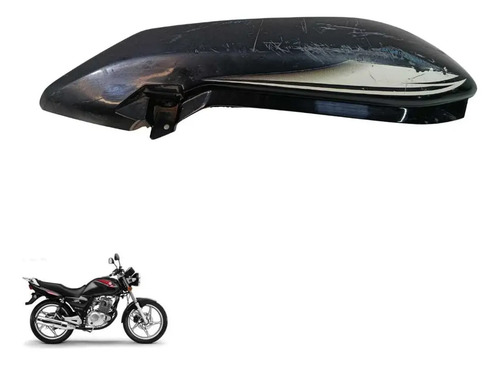 Carenagem Rabeta Esquerda Suzuki Yes 125 2007 Preta 4