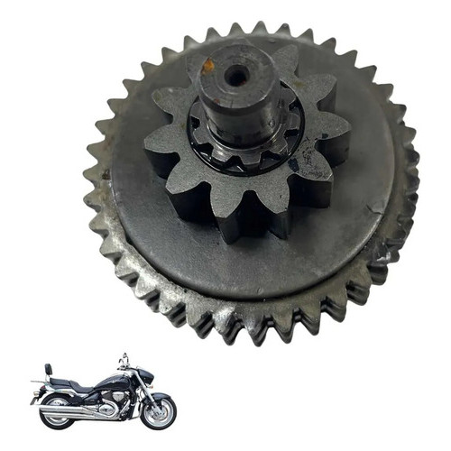 Engrenagem Auxiliar Partida Suzuki Boulevard 1500 2010 5111 3