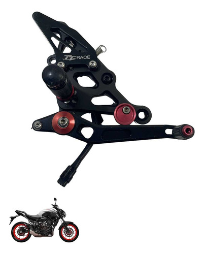 Pedaleira Esportiva Yamaha Mt 07    -3359 5