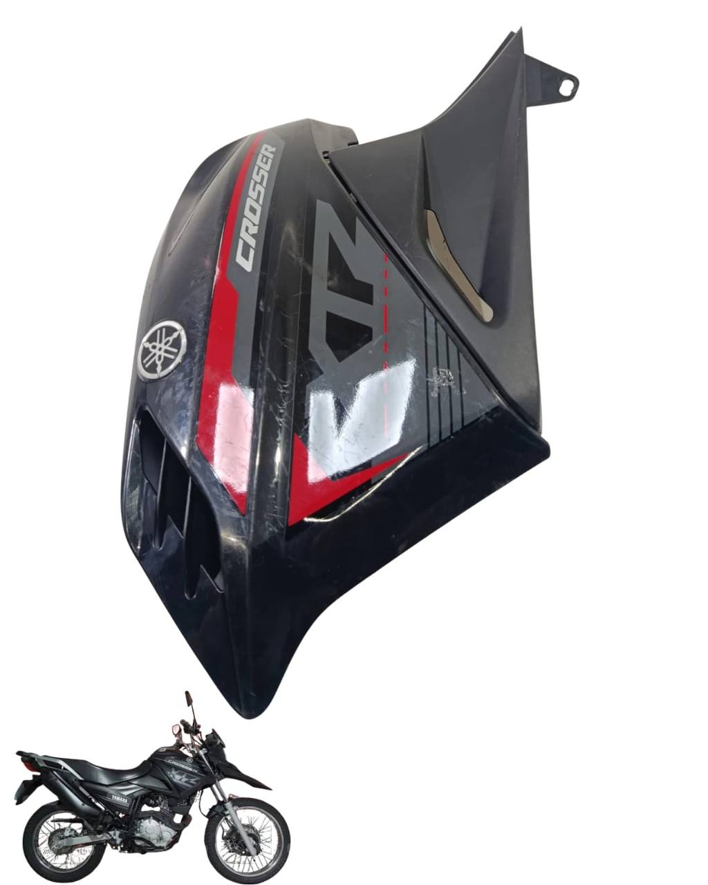Carenagem Aba tanque esquerda xtz crosser 150 2015/23 9773 3
