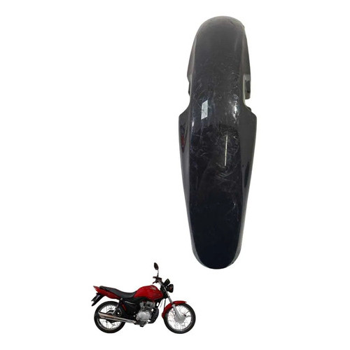 Para-lama Dianteiro Honda Cg Fan 125 2005 2013 6370